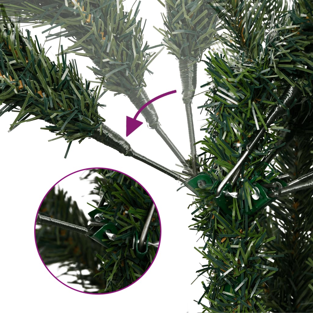 Artificial Hinged Christmas Tree With Stand