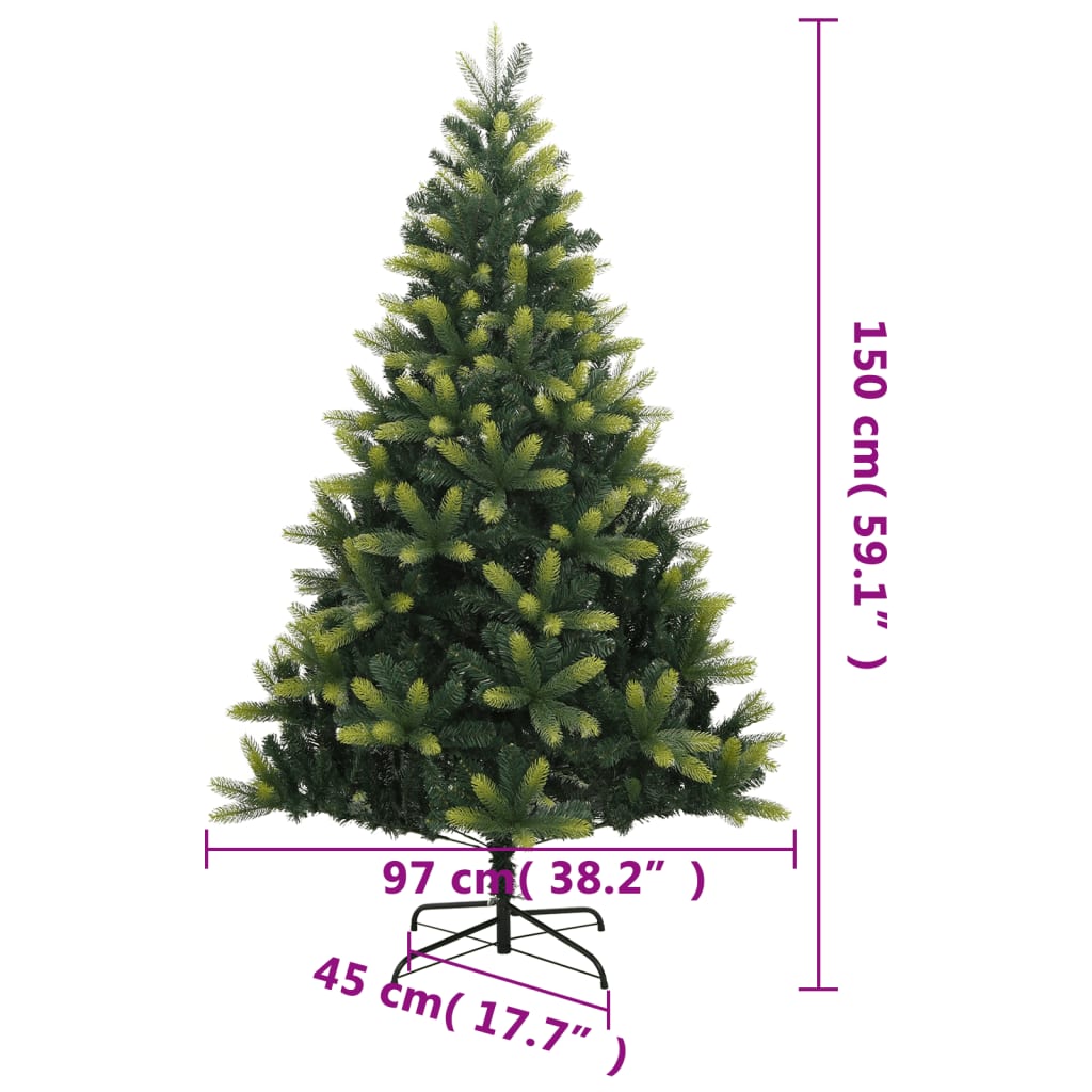 Artificial Hinged Christmas Tree With Stand