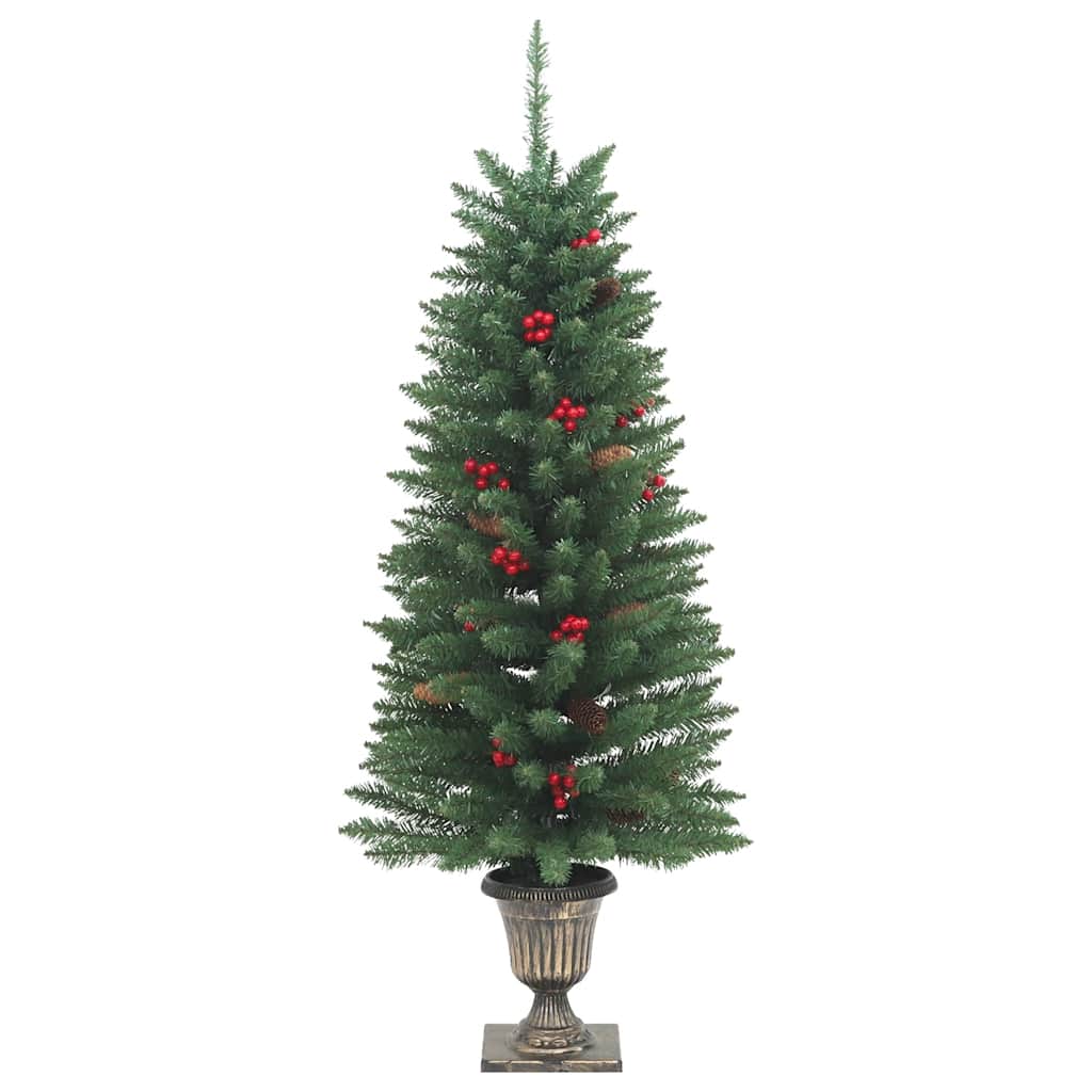 Artificial Christmas Trees 2 Pcs 100 Leds 120 Cm