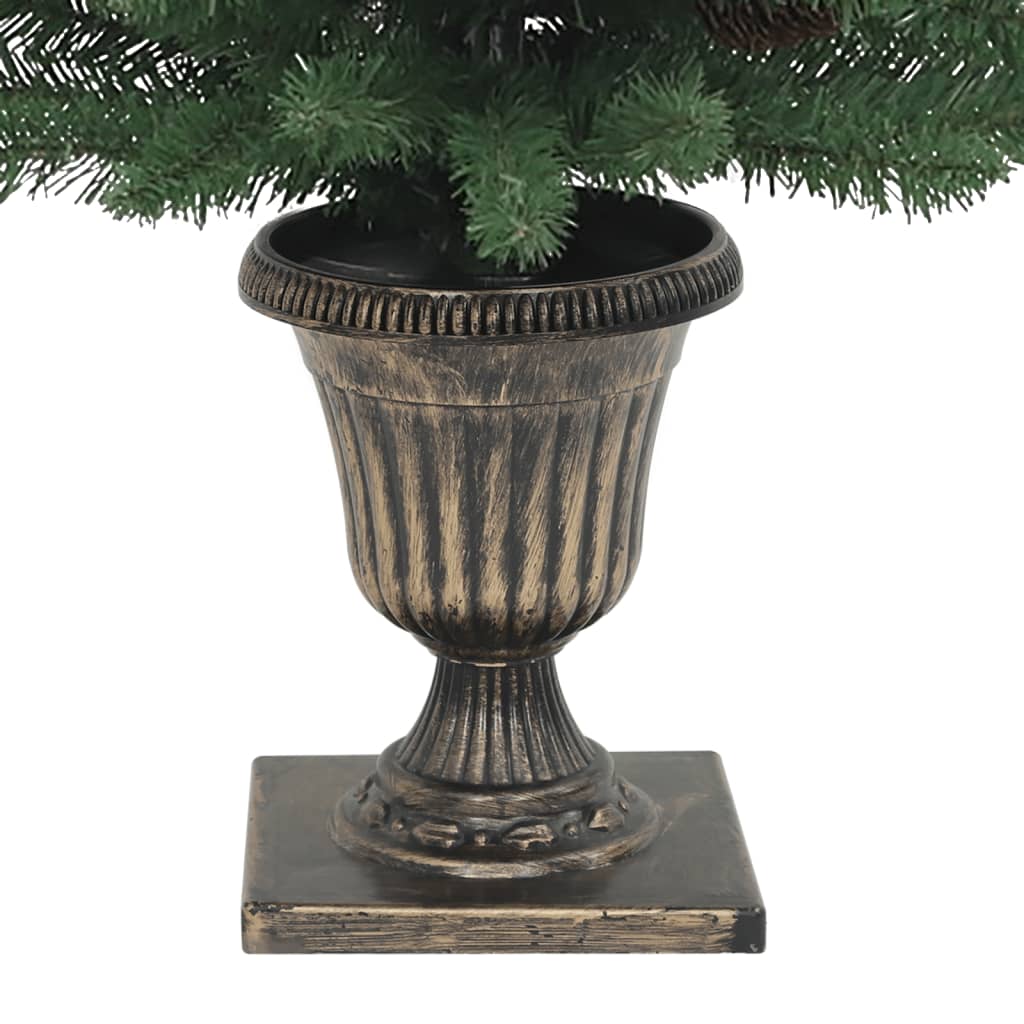 Artificial Christmas Trees 2 Pcs 100 Leds 120 Cm