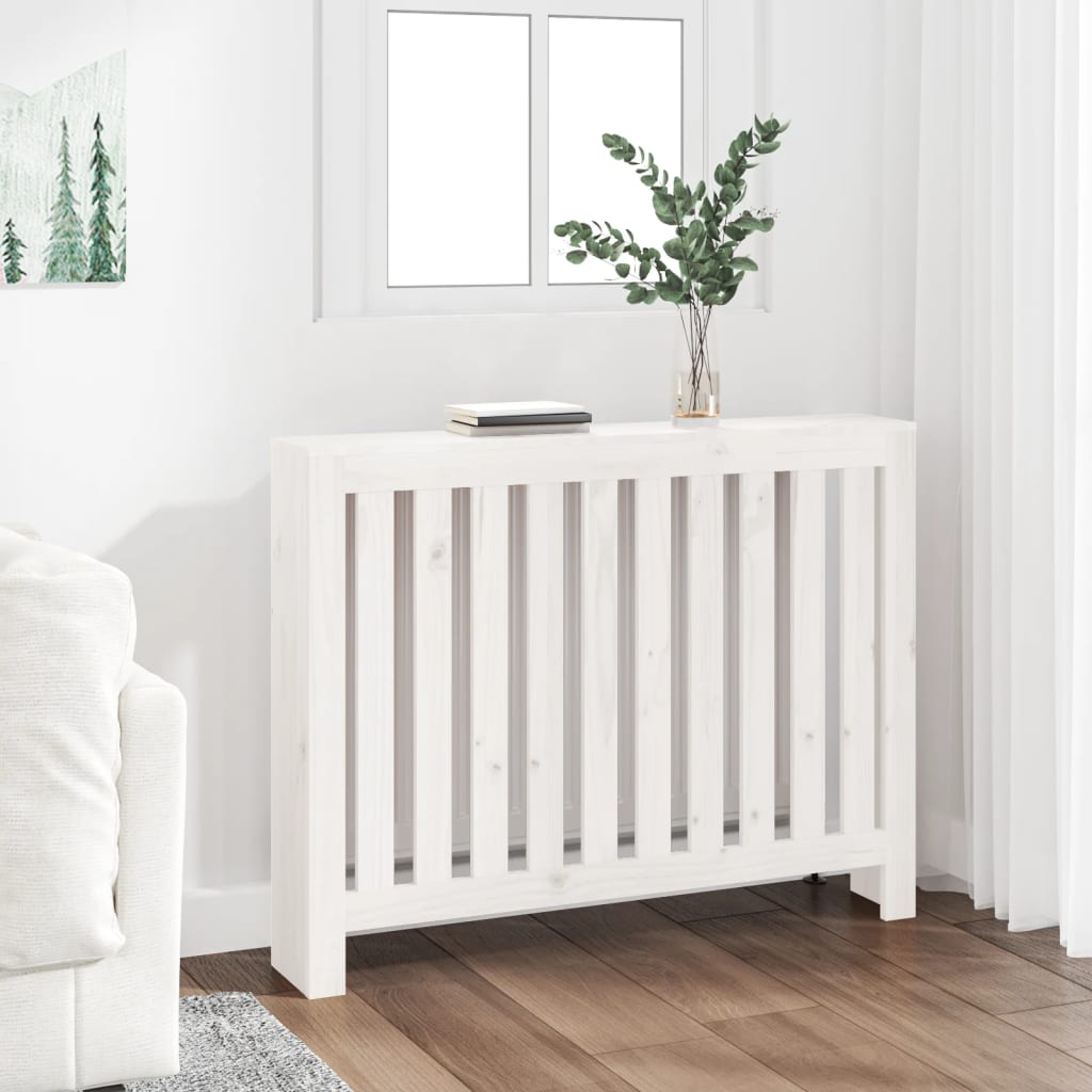 Radiator Cover Wax Solid Wood Pine