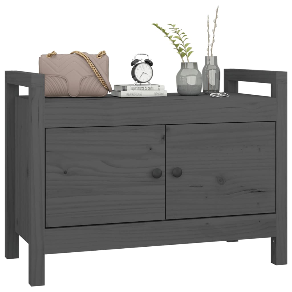 Hall Bench Solid Wood Pine