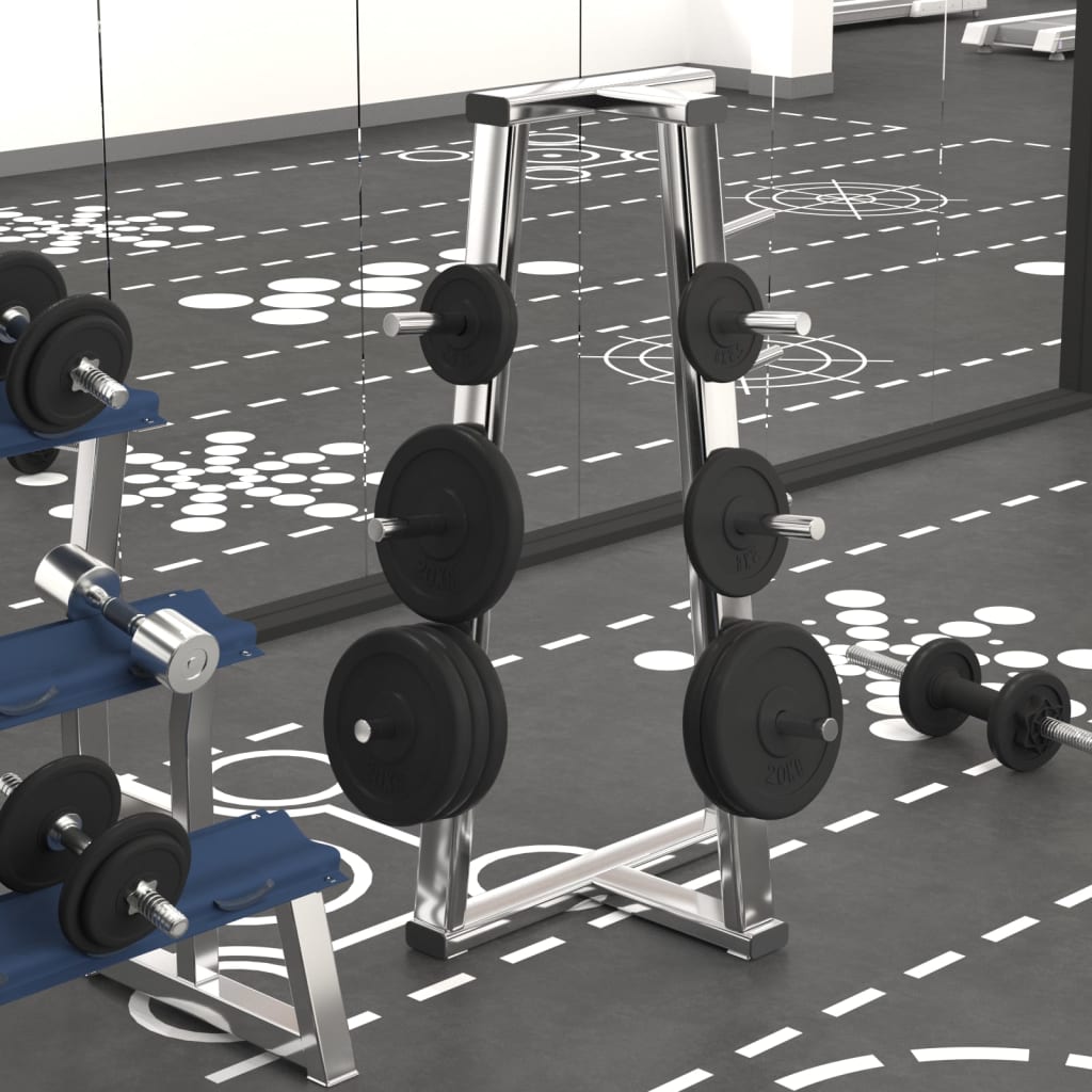 Weight Plates 2 Pcs 2X10 Kg Cast Iron