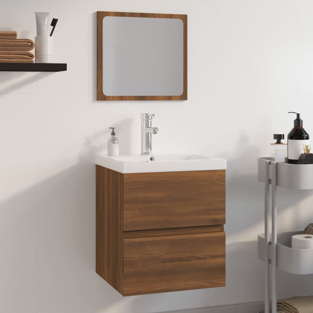 Bathroom Furniture Set Engineered Wood