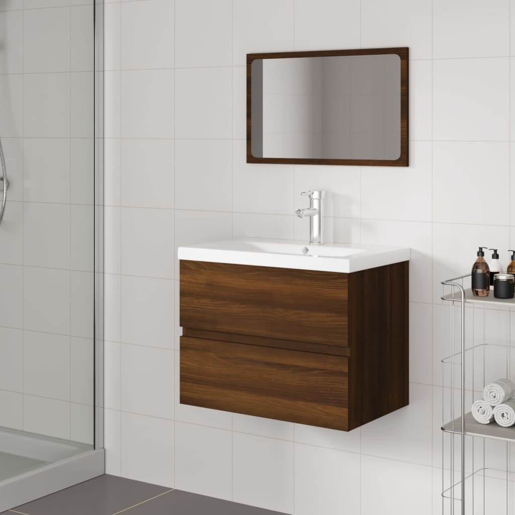 Bathroom Furniture Set Engineered Wood