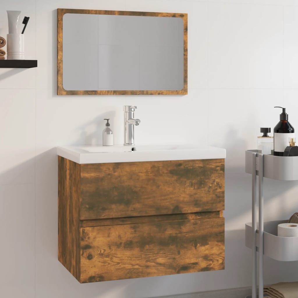 Bathroom Furniture Set Engineered Wood