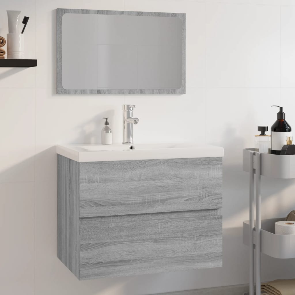 Bathroom Furniture Set Engineered Wood