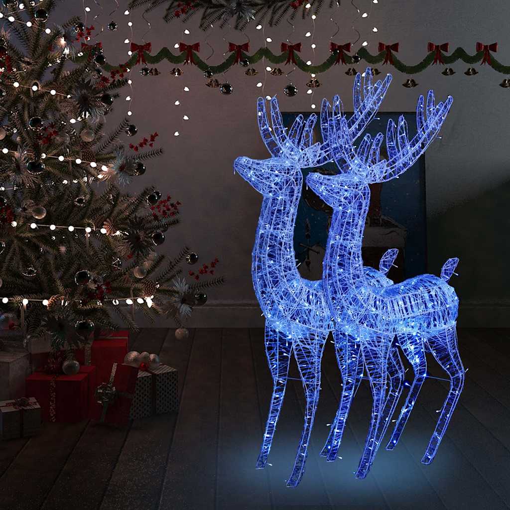 Reindeer Christmas Decoration 90 Leds Acrylic