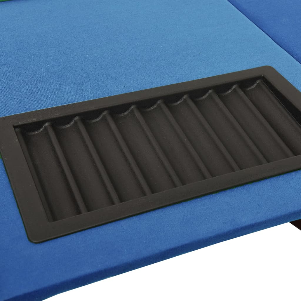 10-Player Poker Table With Chip Tray 160X80X75 Cm