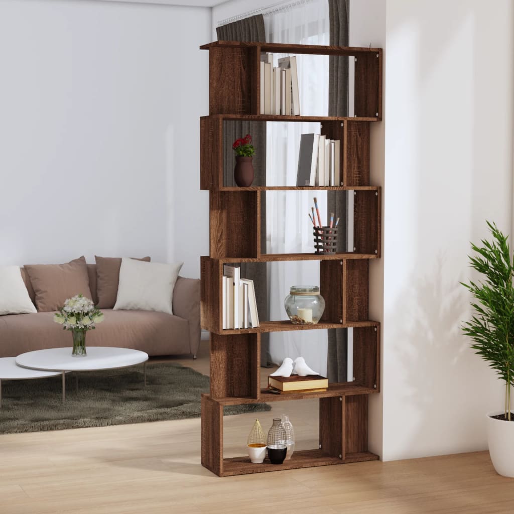 Bookcase 80X24X190.5 Cm Engineered Wood
