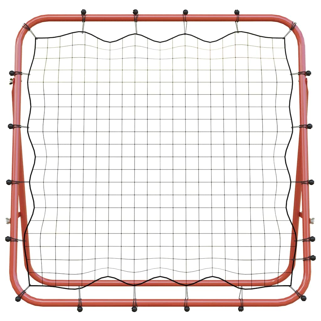 Adjustable Football Kickback Rebounder 96X80X96 Cm Steel And Pe
