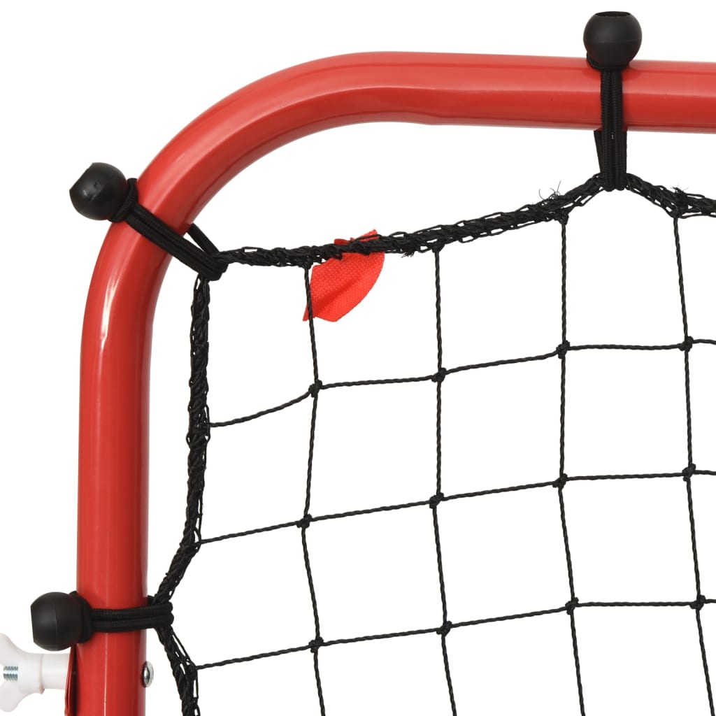 Adjustable Football Kickback Rebounder 96X80X96 Cm Steel And Pe