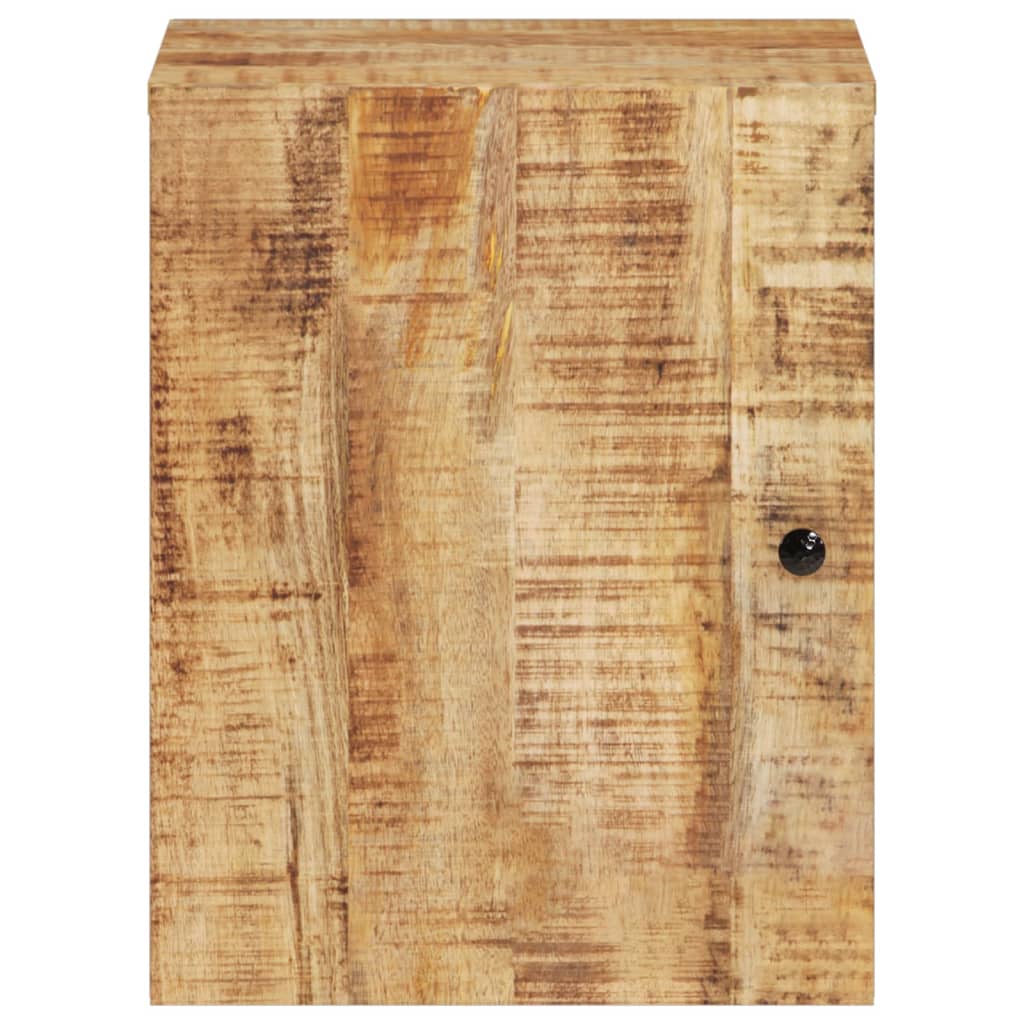 Bathroom Wall Cabinet 38X33X48 Cm Solid Wood Mango
