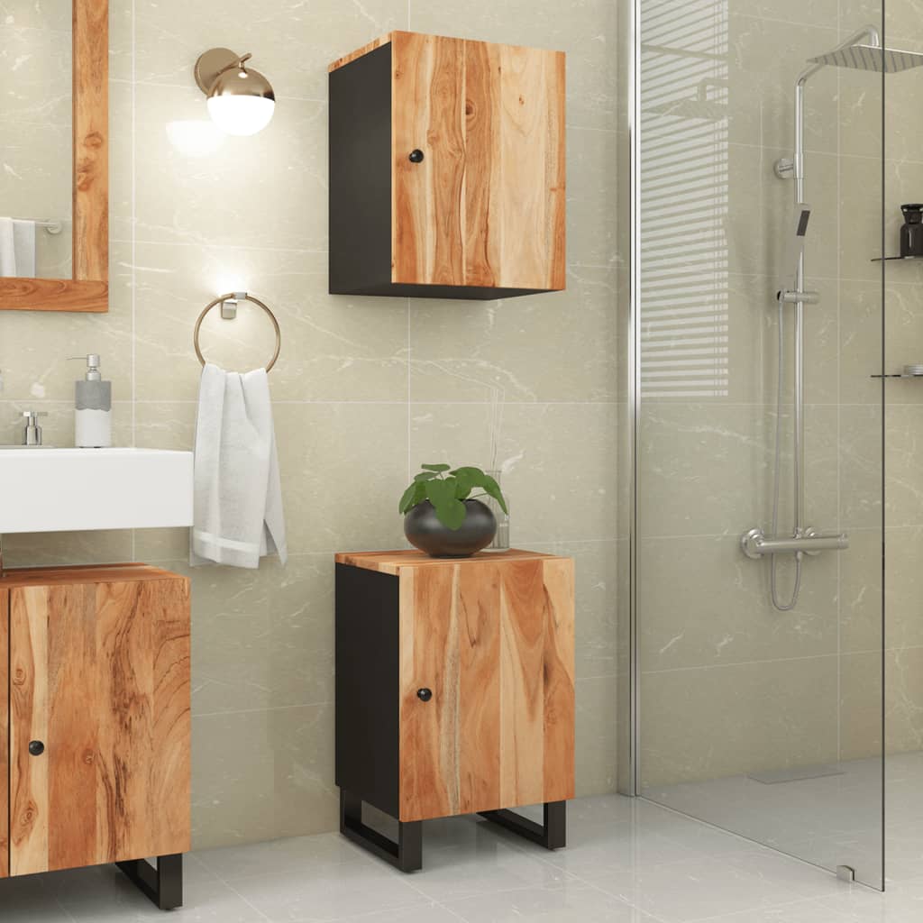 Bathroom Cabinet 38X33X58 Cm Solid Wood Reclaimed