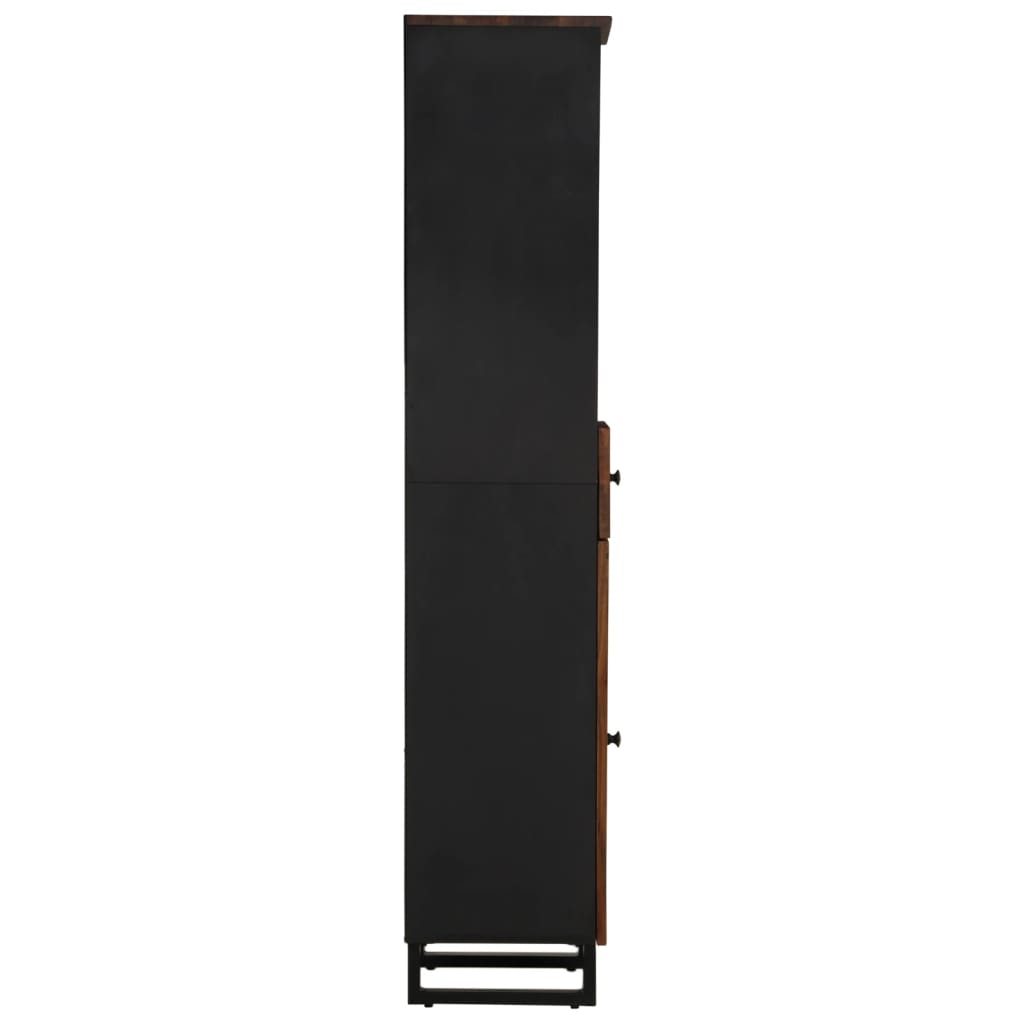 Bathroom Cabinet 38X33X160 Cm Solid Wood Reclaimed
