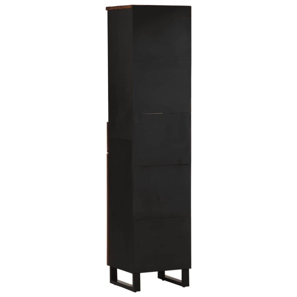 Bathroom Cabinet 38X33X160 Cm Solid Wood Reclaimed