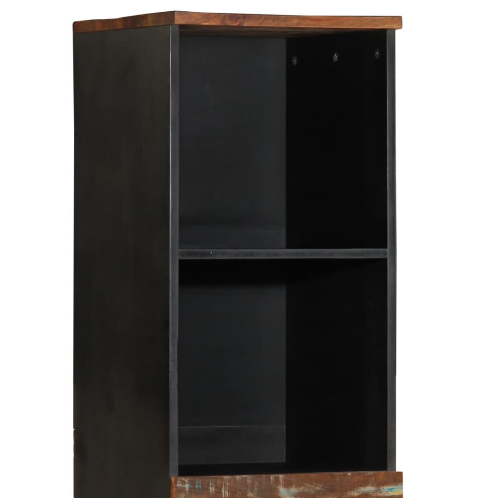 Bathroom Cabinet 38X33X160 Cm Solid Wood Reclaimed