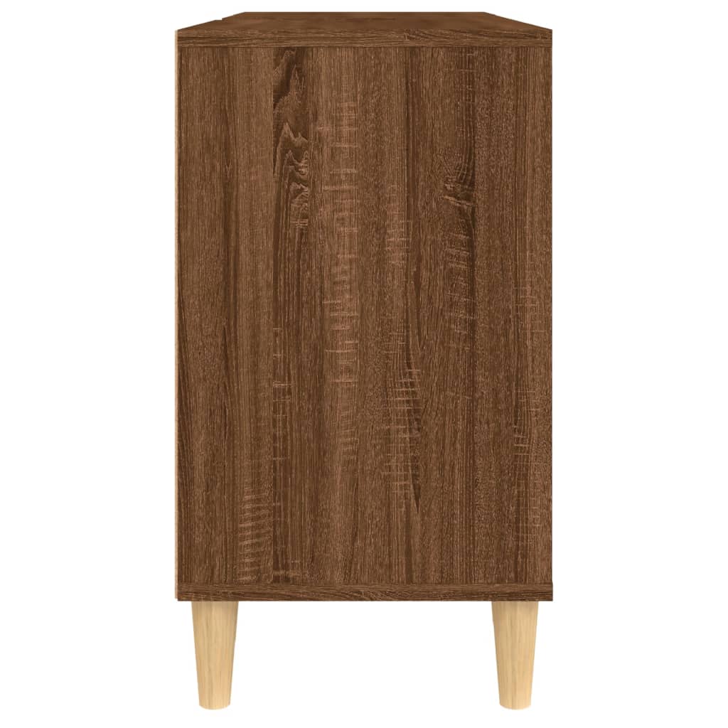 Sink Cabinet 80X33X60 Cm Engineered Wood