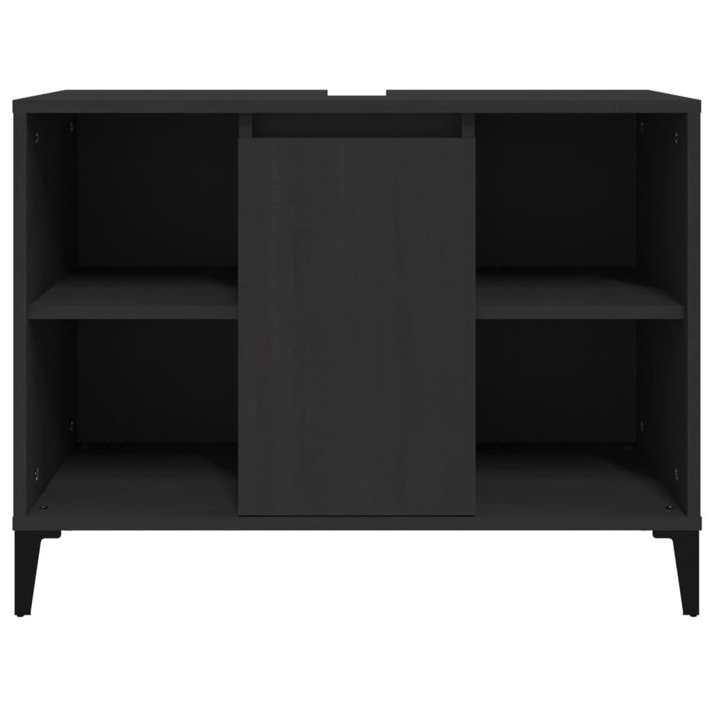 Sink Cabinet 80X33X60 Cm Engineered Wood