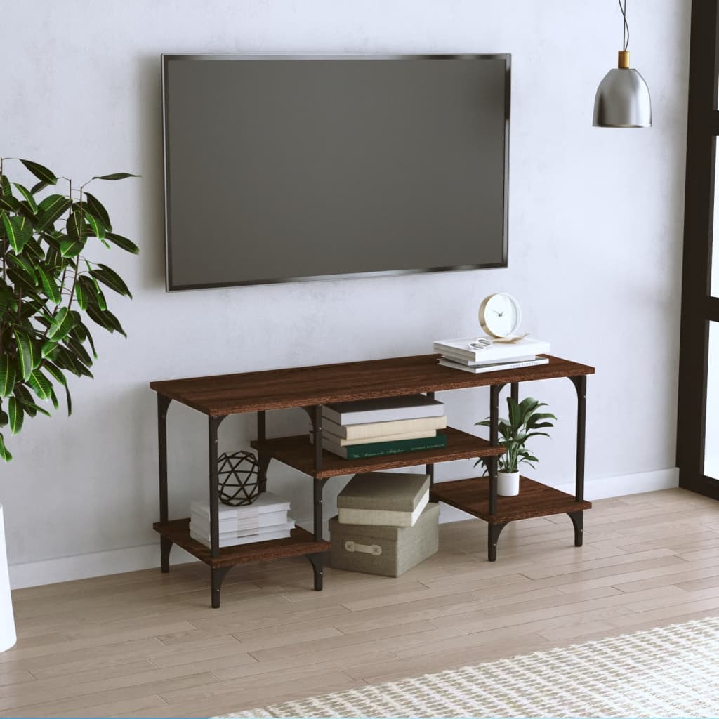 Tv Cabinet 102X35X45.5 Cm Engineered Wood