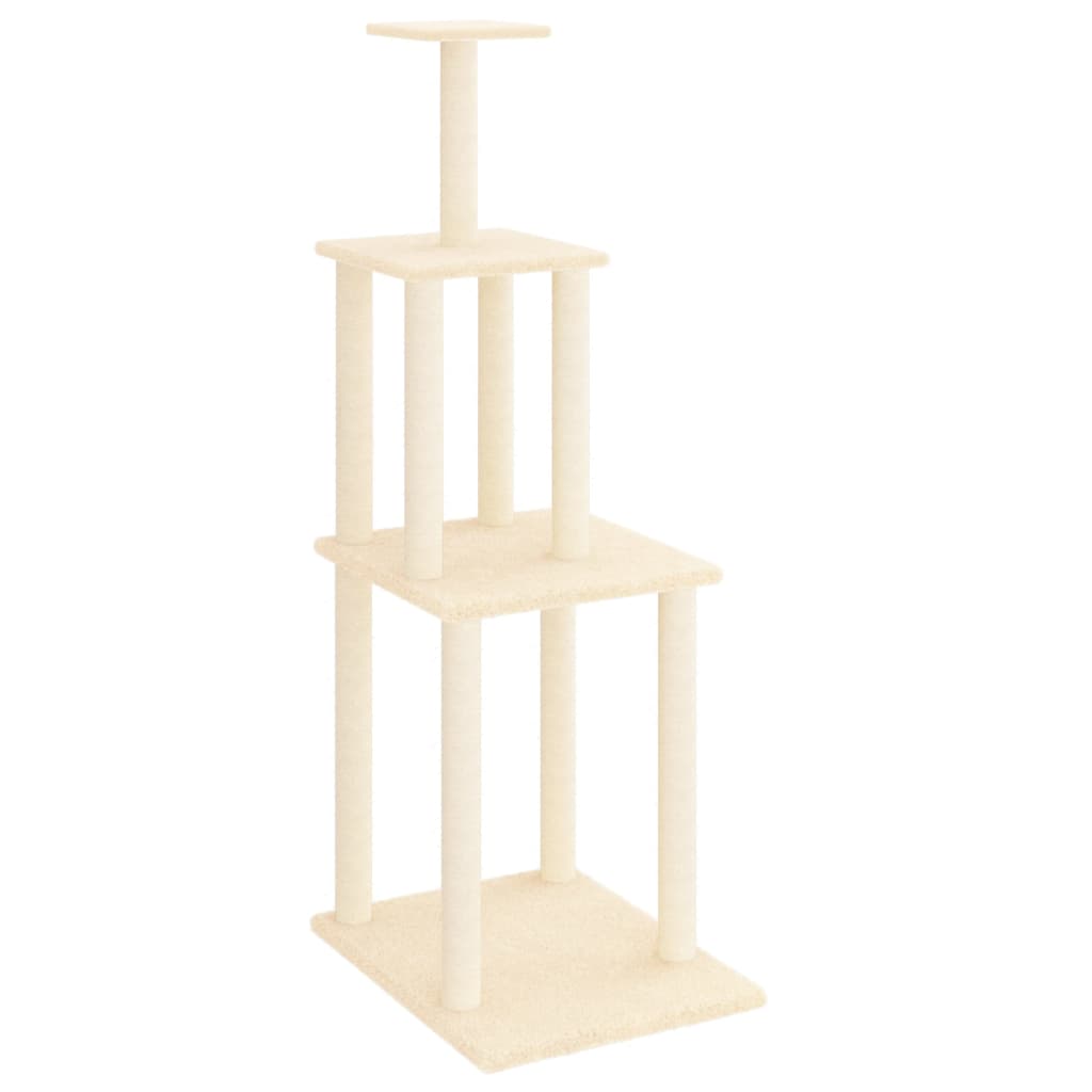 Cat Tree With Sisal Scratching Posts 149 Cm