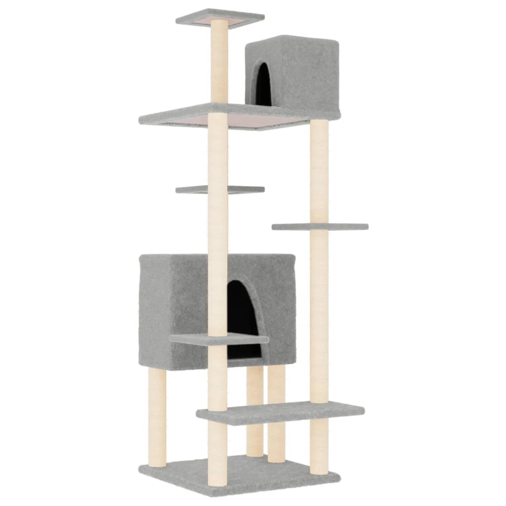 Cat Tree With Sisal Scratching Posts 154 Cm