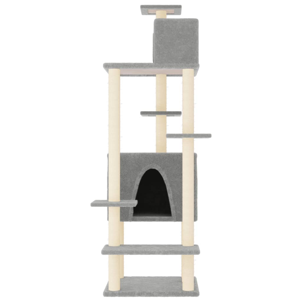 Cat Tree With Sisal Scratching Posts 154 Cm