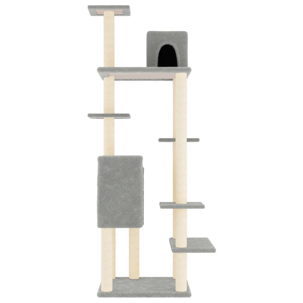 Cat Tree With Sisal Scratching Posts 154 Cm