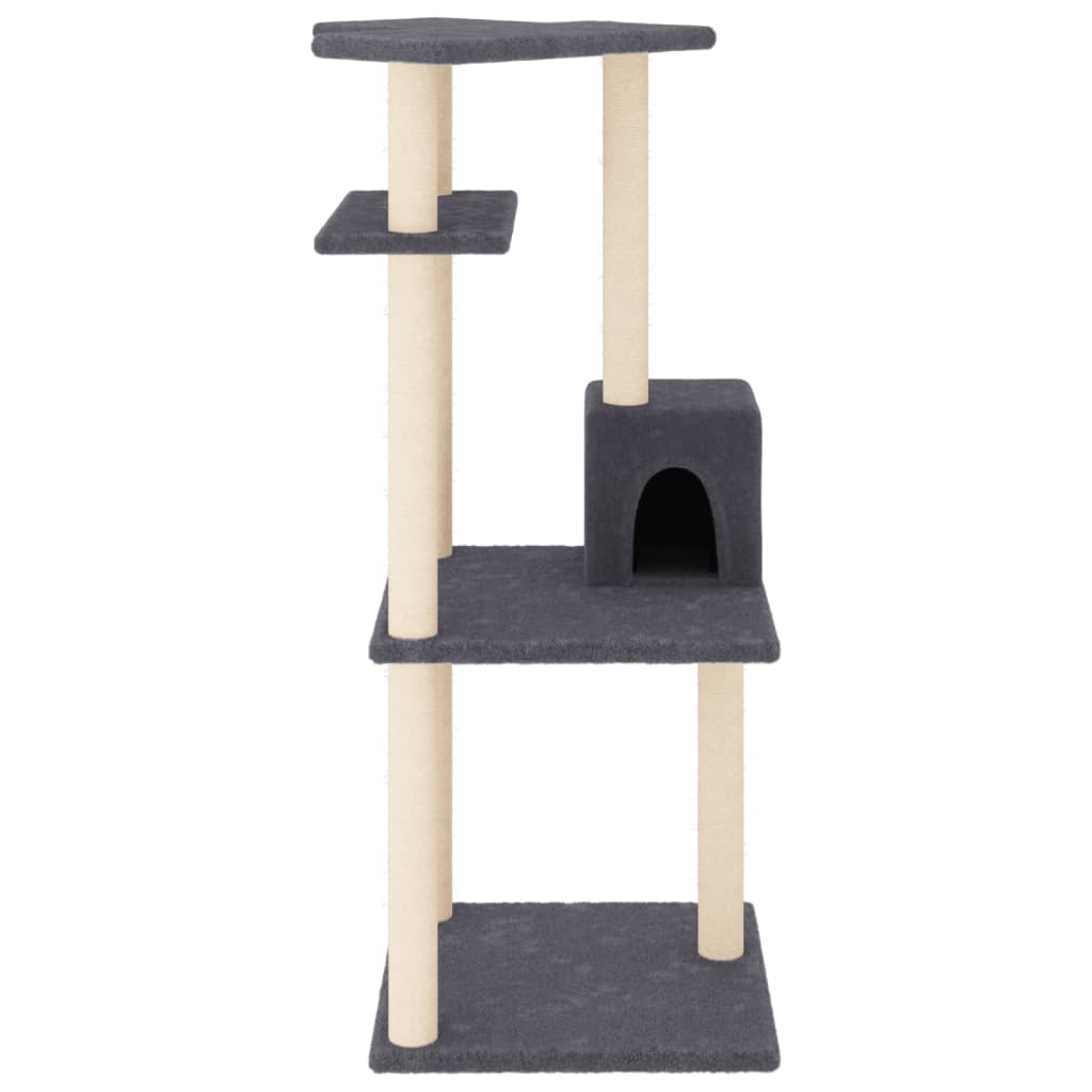 Cat Tree With Sisal Scratching Posts 123 Cm