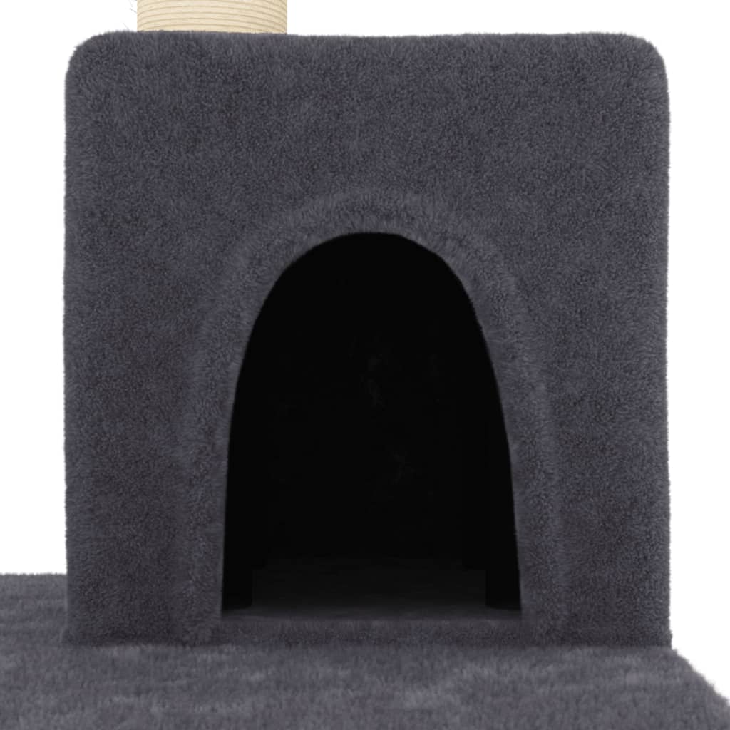 Cat Tree With Sisal Scratching Posts 123 Cm
