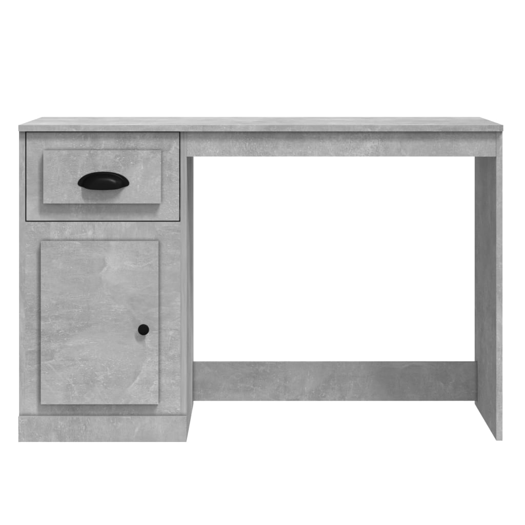 Desk With Drawer 115X50X75 Cm Engineered Wood