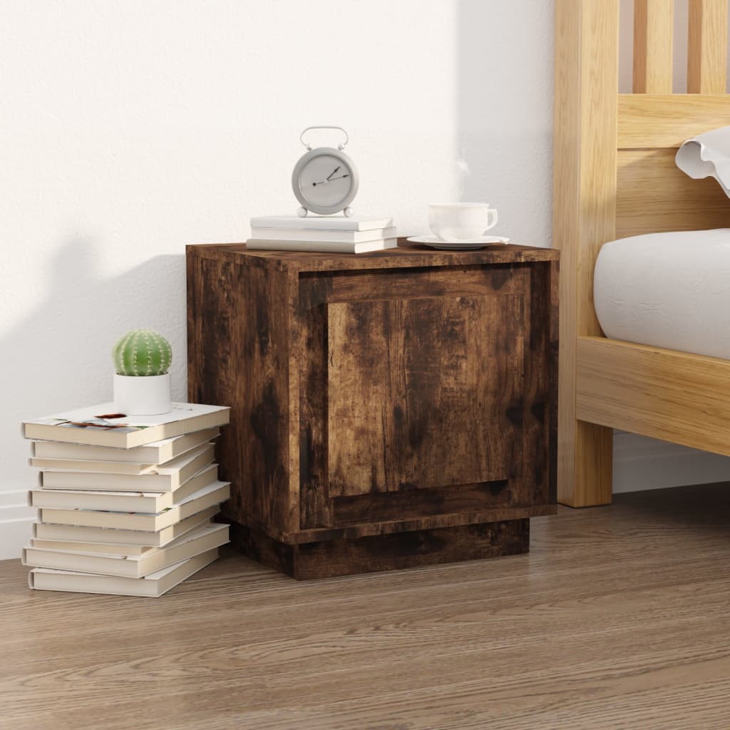 Bedside Cabinet 44X35X45 Cm Engineered Wood