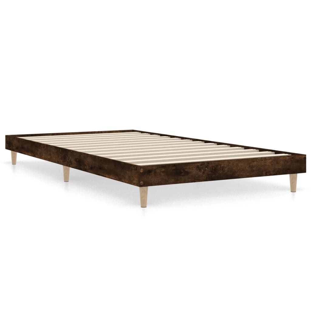 Bed Frame Without Mattress Single Engineered Wood