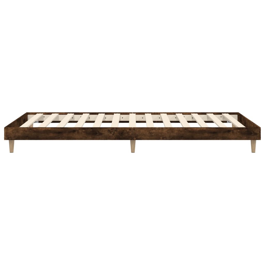 Bed Frame Without Mattress Single Engineered Wood