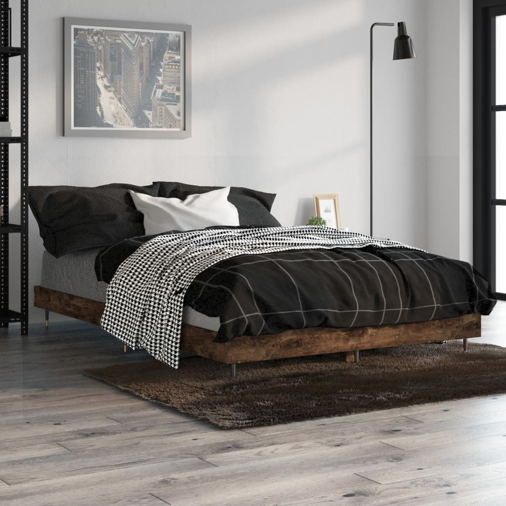 Bed Frame Without Mattress Engineered Wood