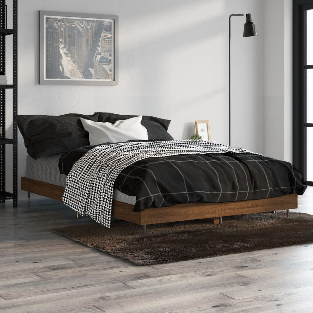 Bed Frame Without Mattress Engineered Wood