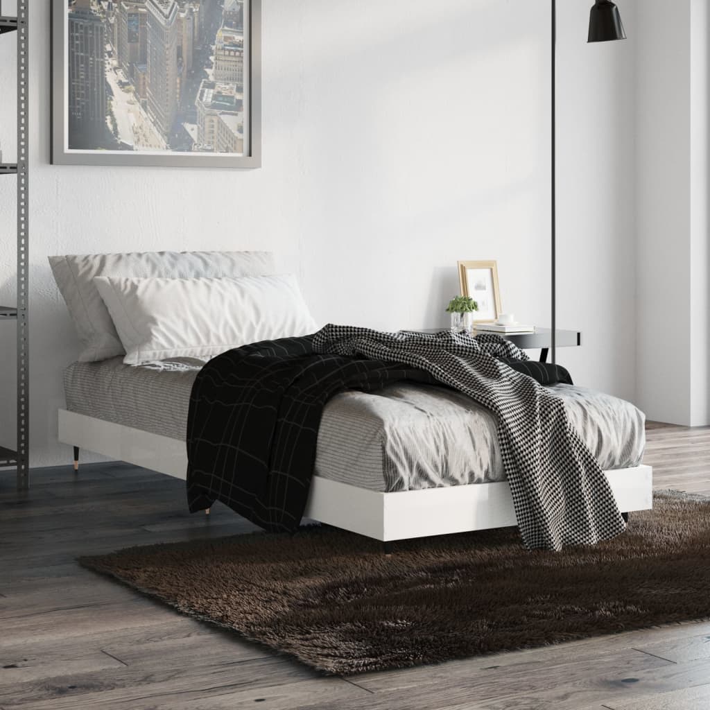 Bed Frame Without Mattress Engineered Wood