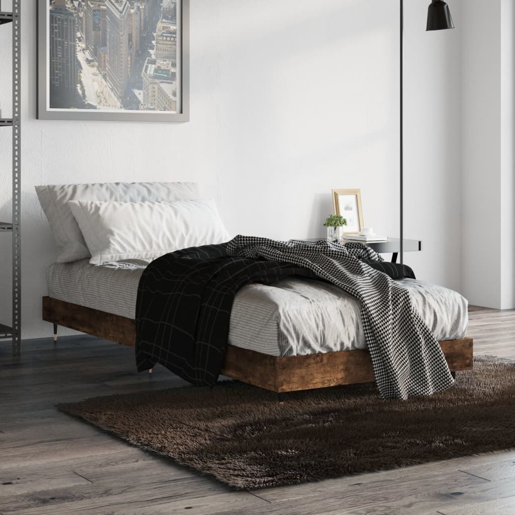 Bed Frame Without Mattress Engineered Wood