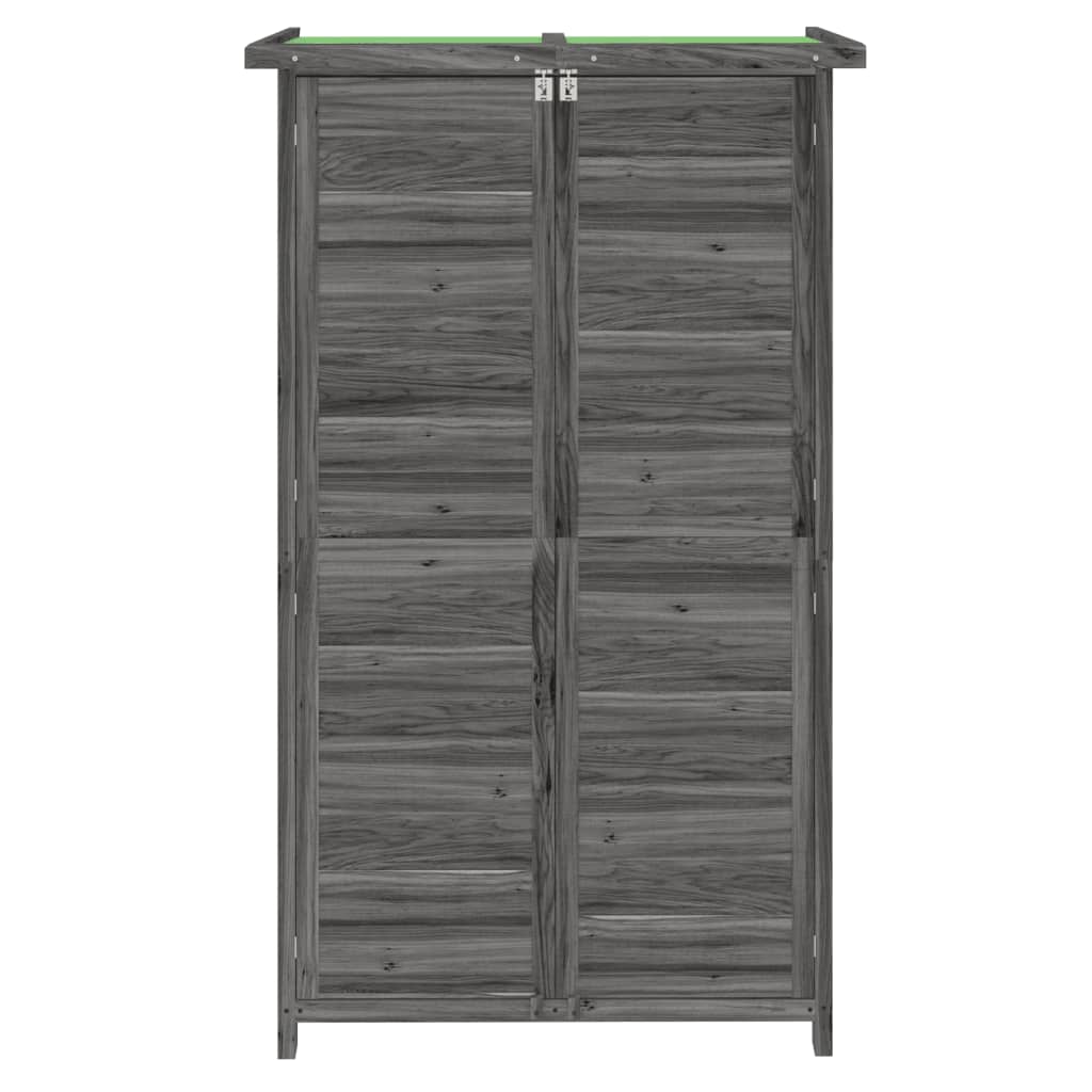 Garden Tool Shed 83X57X140 Cm Solid Wood Pine