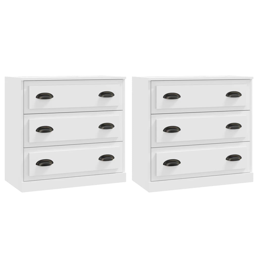 Sideboards 2 Pcs Engineered Wood