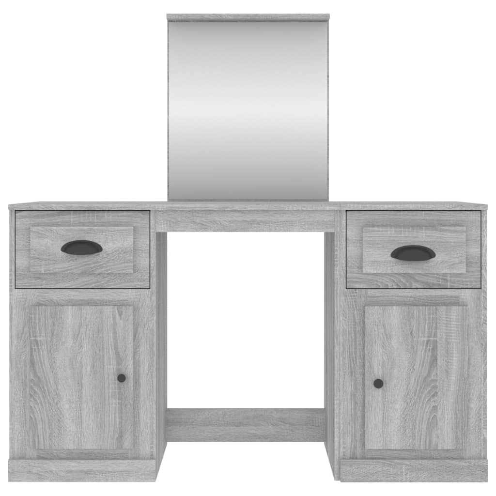 Dressing Table With Mirror 130X50X132.5 Cm