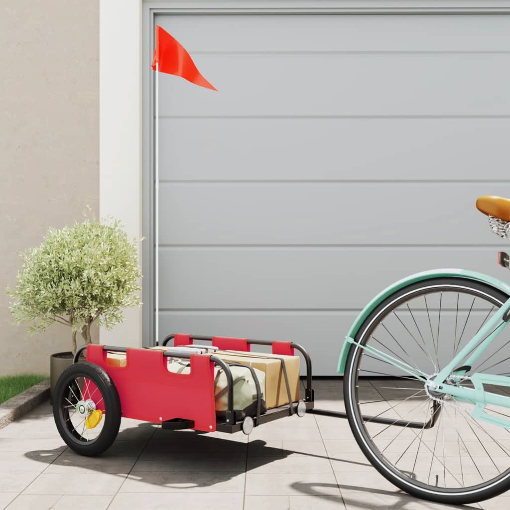 Bike Trailer Oxford Fabric And Iron