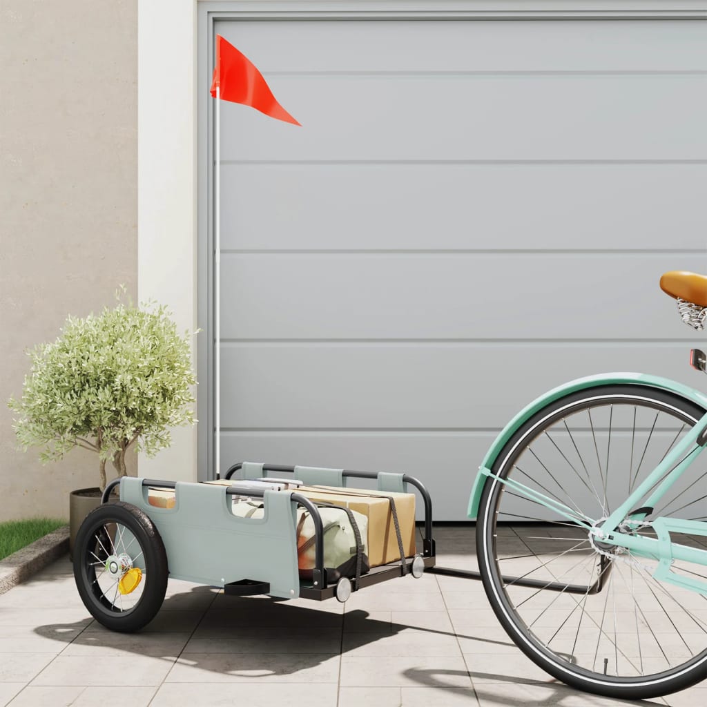 Bike Trailer Oxford Fabric And Iron