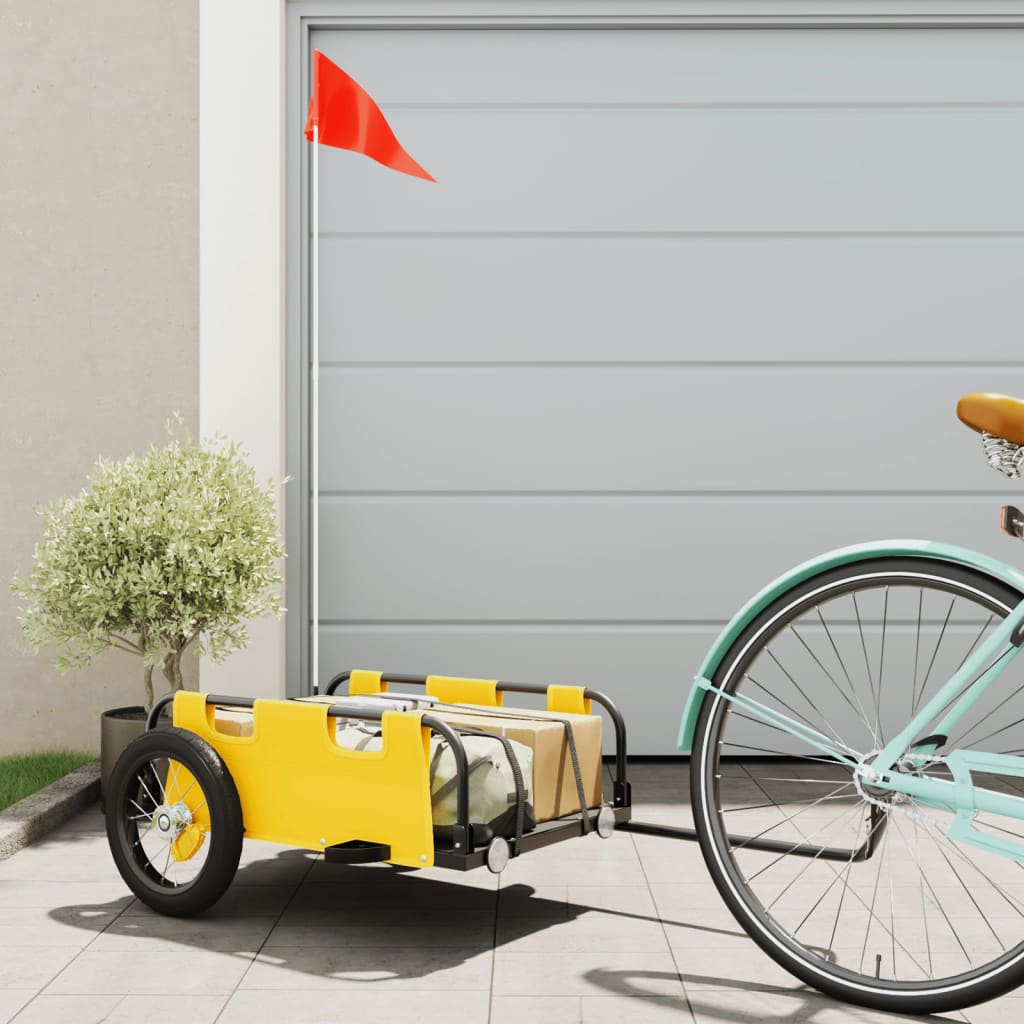 Bike Trailer Oxford Fabric And Iron