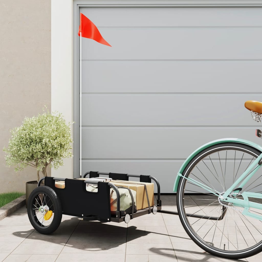 Bike Trailer Oxford Fabric And Iron
