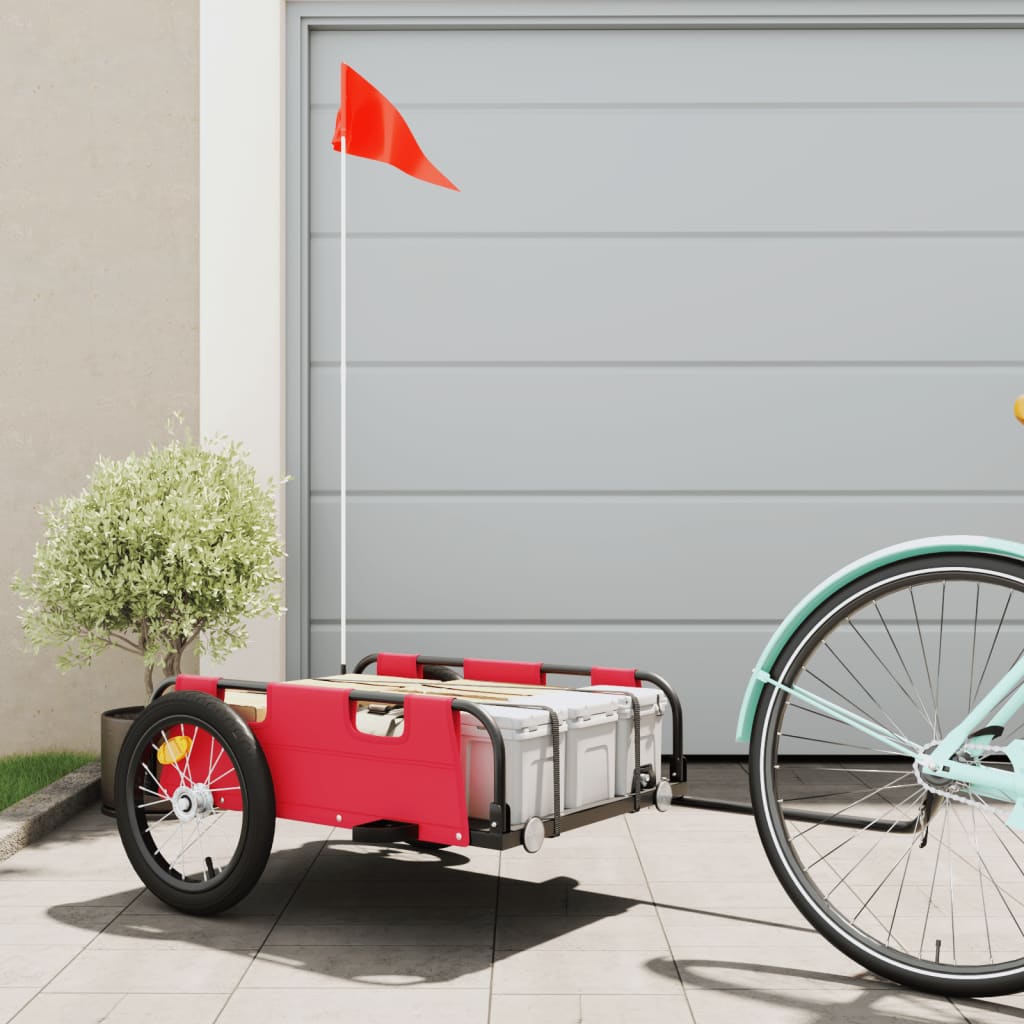 Bike Trailer Oxford Fabric And Iron