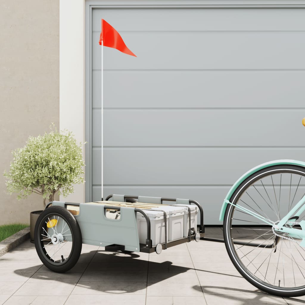 Bike Trailer Oxford Fabric And Iron