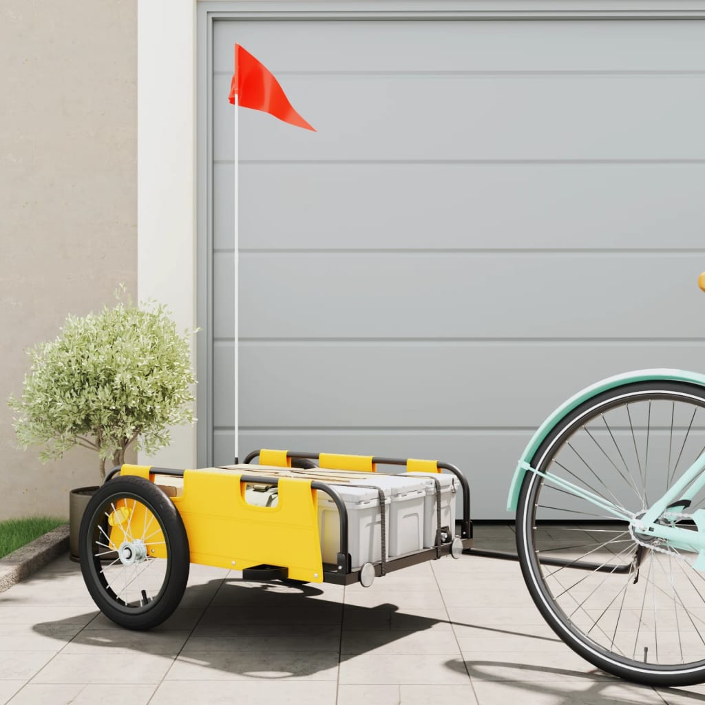 Bike Trailer Oxford Fabric And Iron