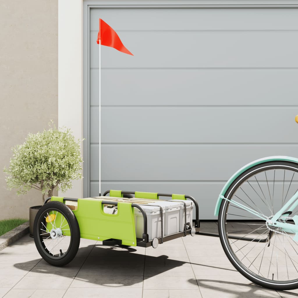 Bike Trailer Oxford Fabric And Iron