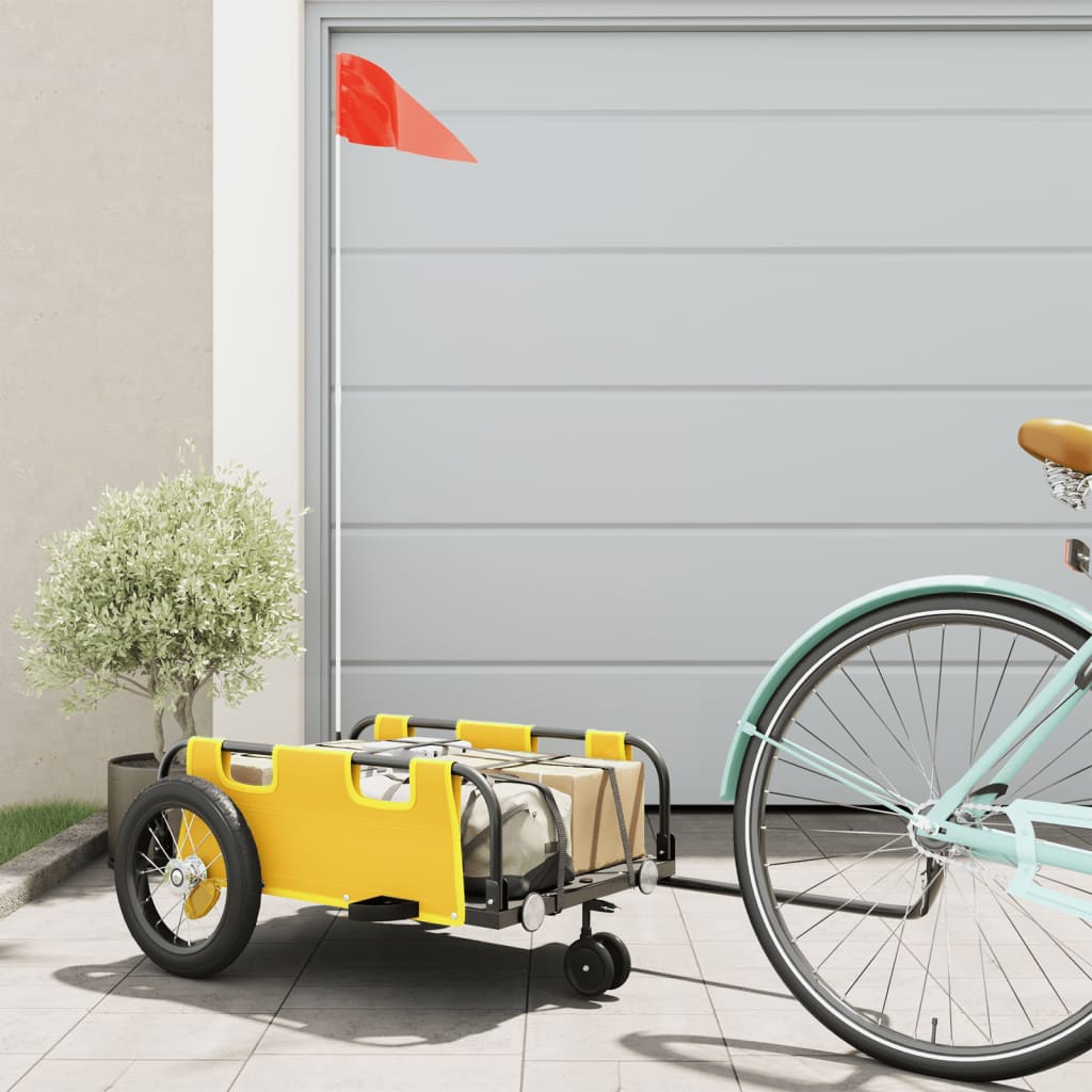 Bike Trailer Oxford Fabric And Iron